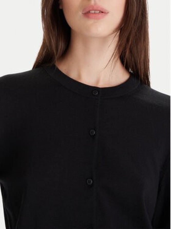 Calvin Klein Kardigan LV044D323G Czarny Slim Fit