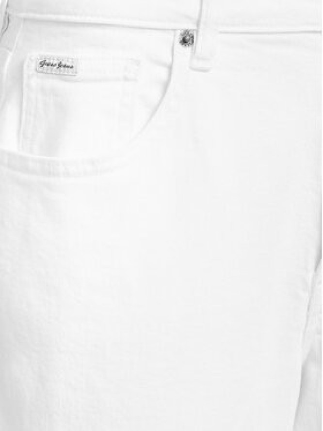 Guess Jeans Jeansy W5YA0I D0131 Biały Boyfriend Fit