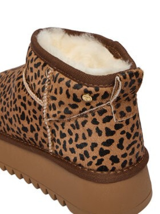 Eva Minge Śniegowce EO-WENDY-TS6305-01 Brązowy