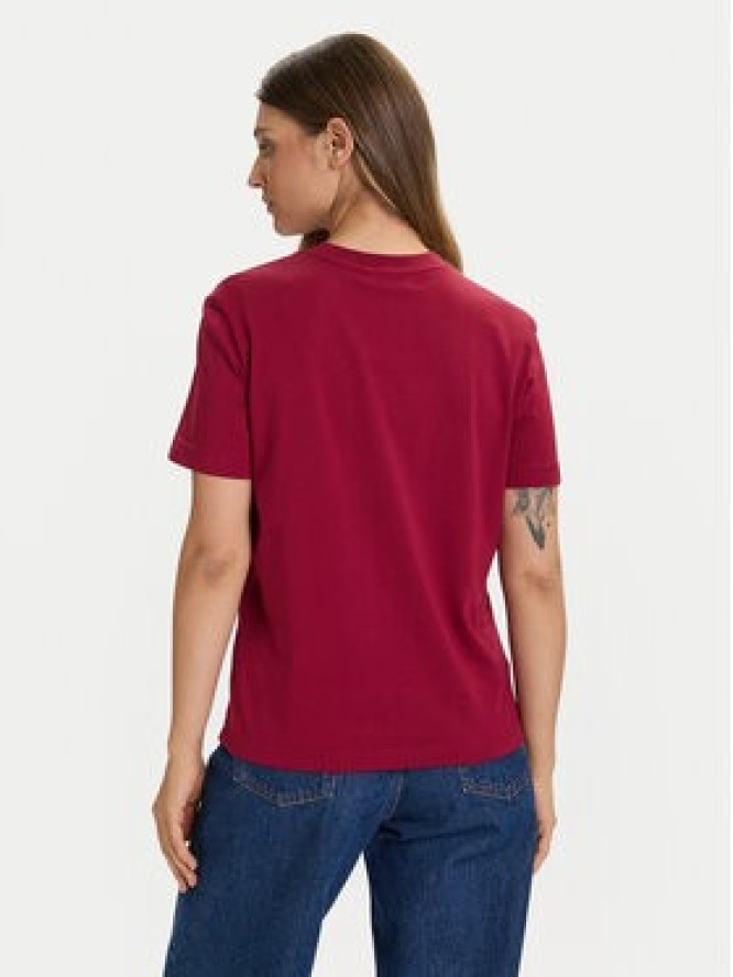 Calvin Klein Jeans T-Shirt LV047C912G Czerwony Regular Fit