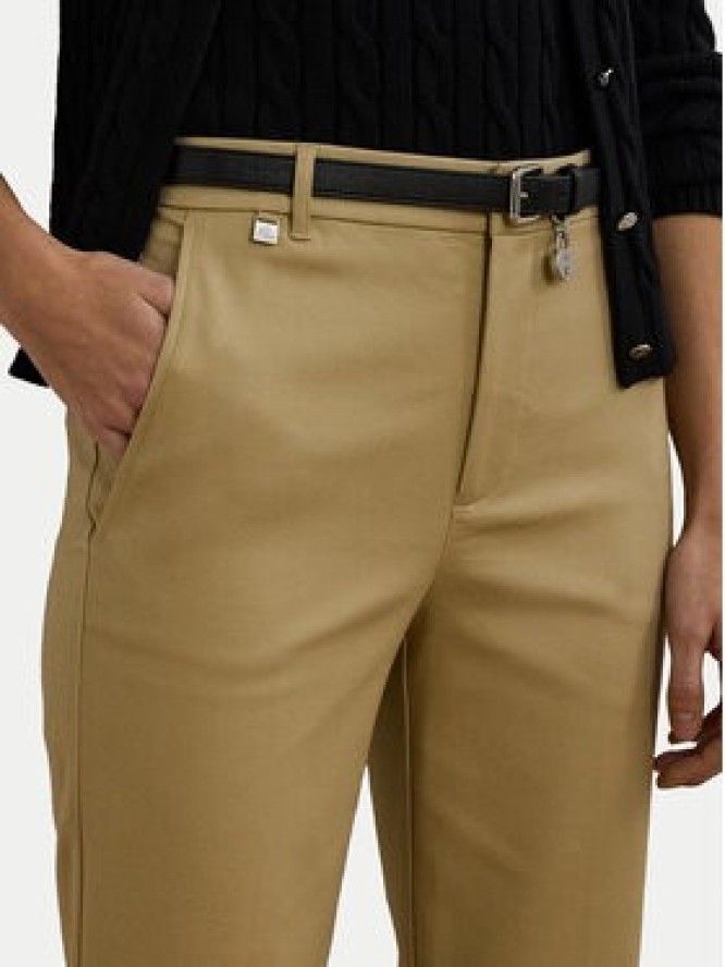 LAUREN RALPH LAUREN Spodnie materiałowe 200811955006 Beżowy Skinny Fit
