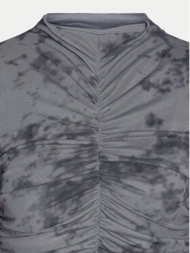 Noisy May Bluzka Iggy 27031592 Szary Slim Fit