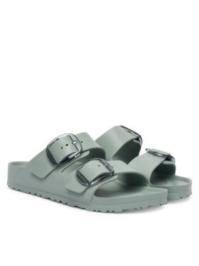 Birkenstock Klapki Arizona Stealth Buckle 1031301 Zielony