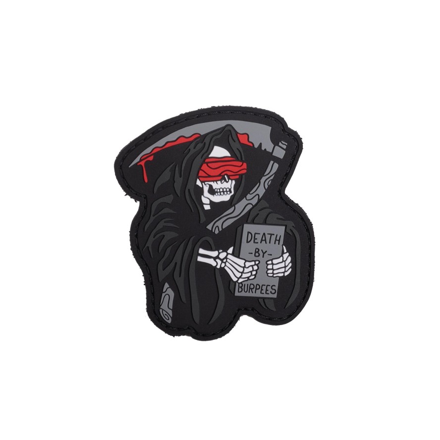 Naszywka na rzep Elitex Training Death by Burpees PVC