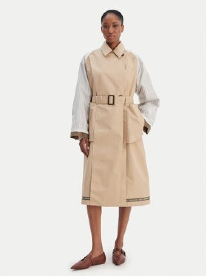 Weekend Max Mara Trencz Canasta 2615021021 Beżowy Relaxed Fit