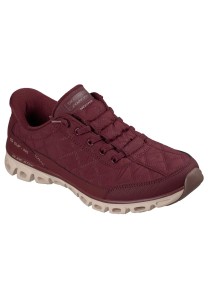 Buty SKECHERS 104556S GLIDE STEP AT EASE Bordeaux