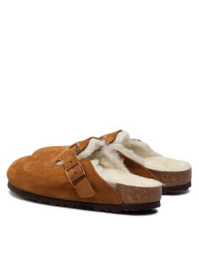 Birkenstock Klapki Boston Vl/Sheraling 1001141 Brązowy