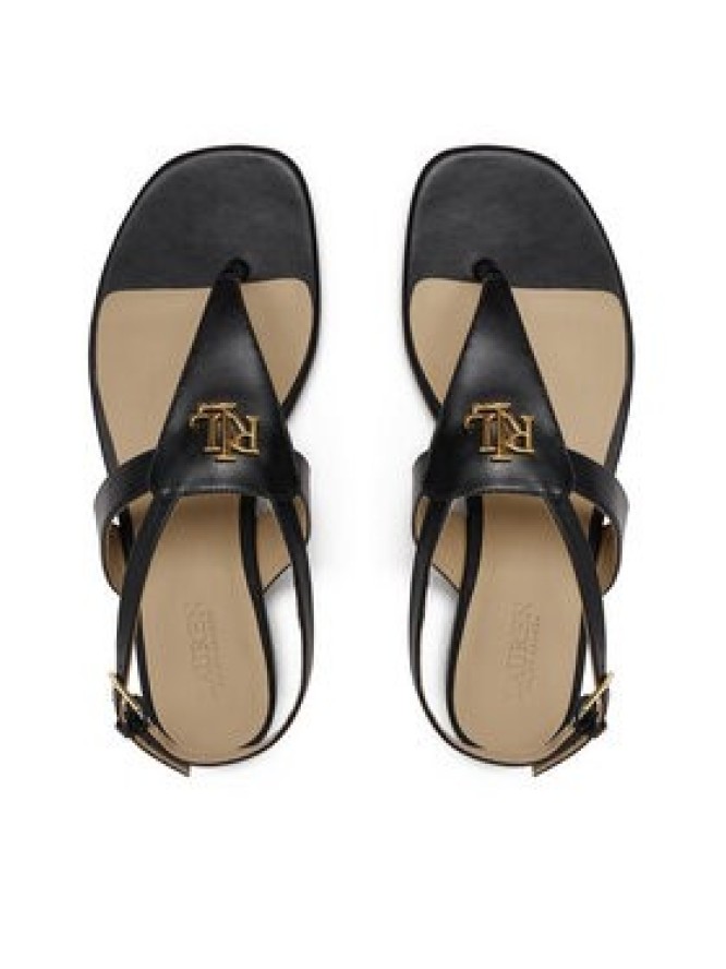 LAUREN RALPH LAUREN Sandały Everley 802959145001 Czarny