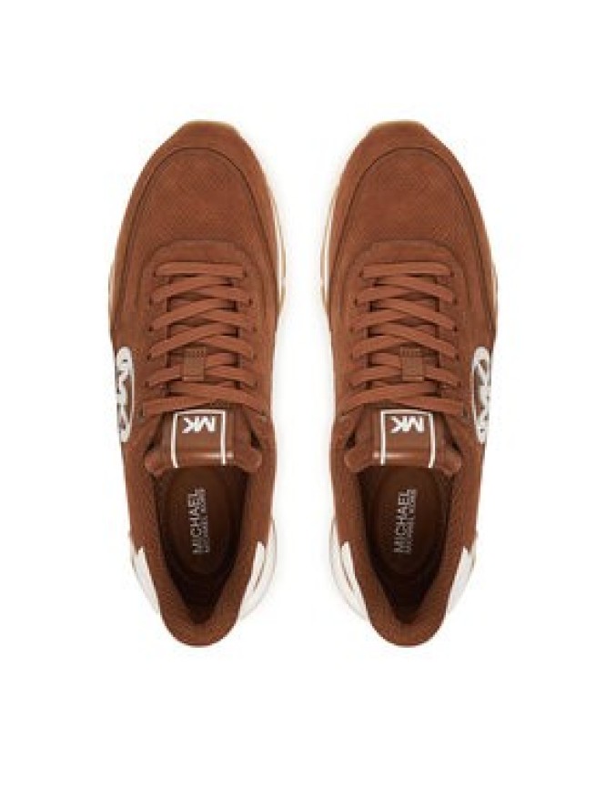 MICHAEL Michael Kors Sneakersy Nova Trainer 43S6NOFS1S Brązowy