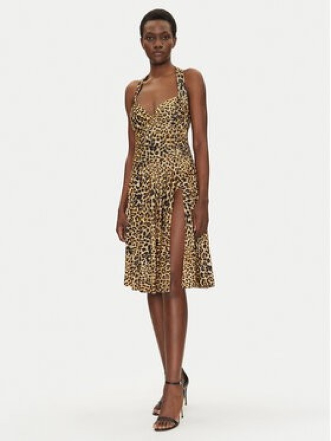 NORMA KAMALI Sukienka codzienna KK4243PLG47656 Brązowy Slim Fit