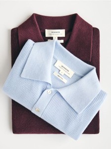 Sweter z wełny merino - jasnoniebieski