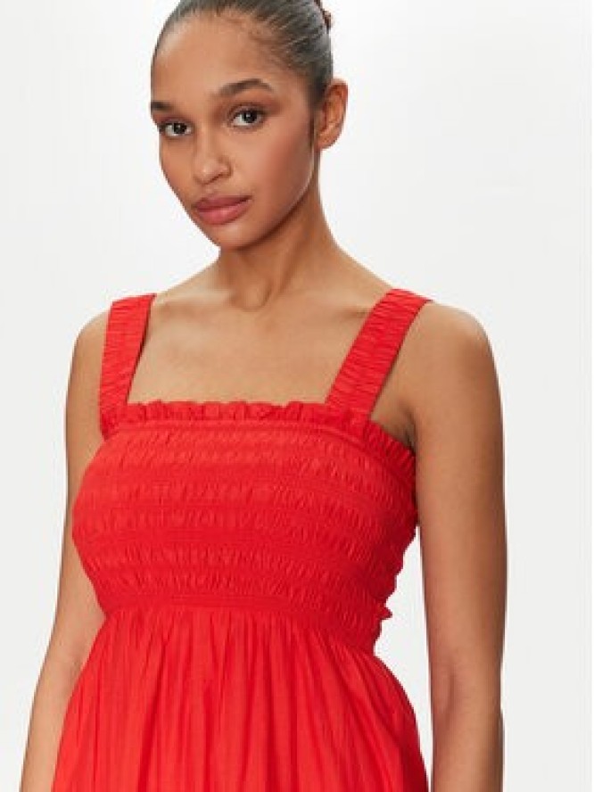 Seafolly Sukienka letnia Faithful 55452-DR Pomarańczowy Regular Fit