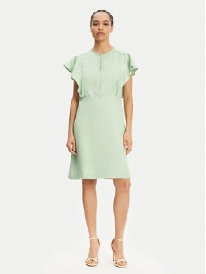 BOSS Sukienka letnia Deliniara 50537402 Zielony Regular Fit