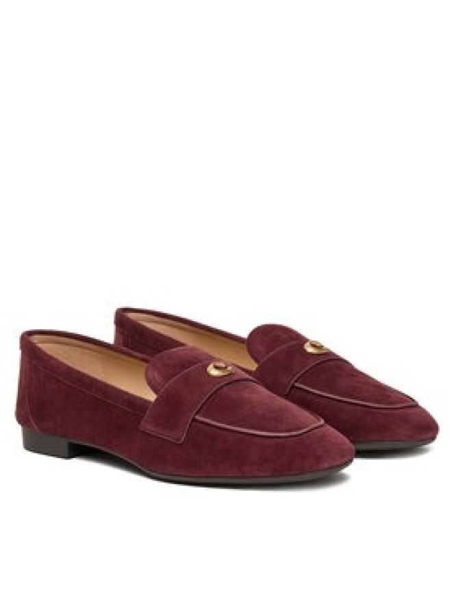 Coach Loafersy CCC82 Bordowy