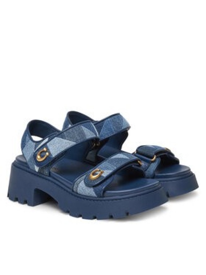 Coach Sandały Brynn CAR59 Niebieski