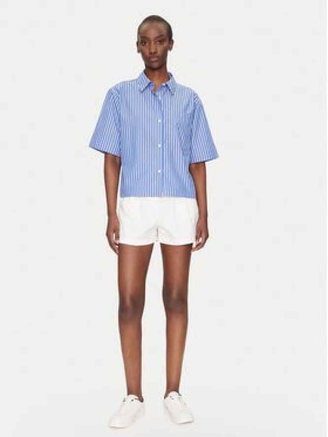Tommy Hilfiger Koszula WW0WW44717 Niebieski Boxy Fit