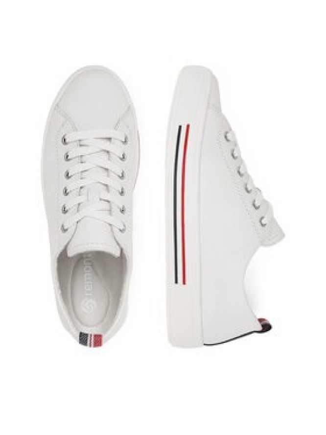 Remonte Tenisówki D0900-80 Biały