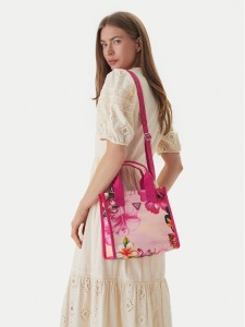 Guess Torebka J6GZ23 WO760 Różowy