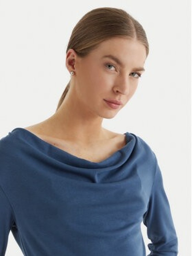 Vero Moda Bluzka Ice 10340793 Granatowy Regular Fit