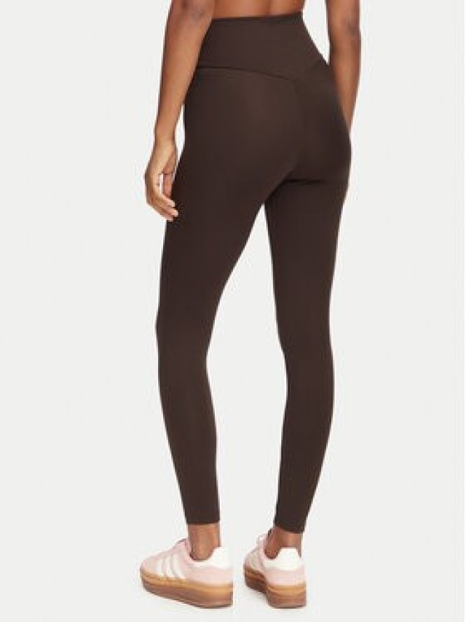 adidas Legginsy Essentials KV9150 Brązowy Slim Fit