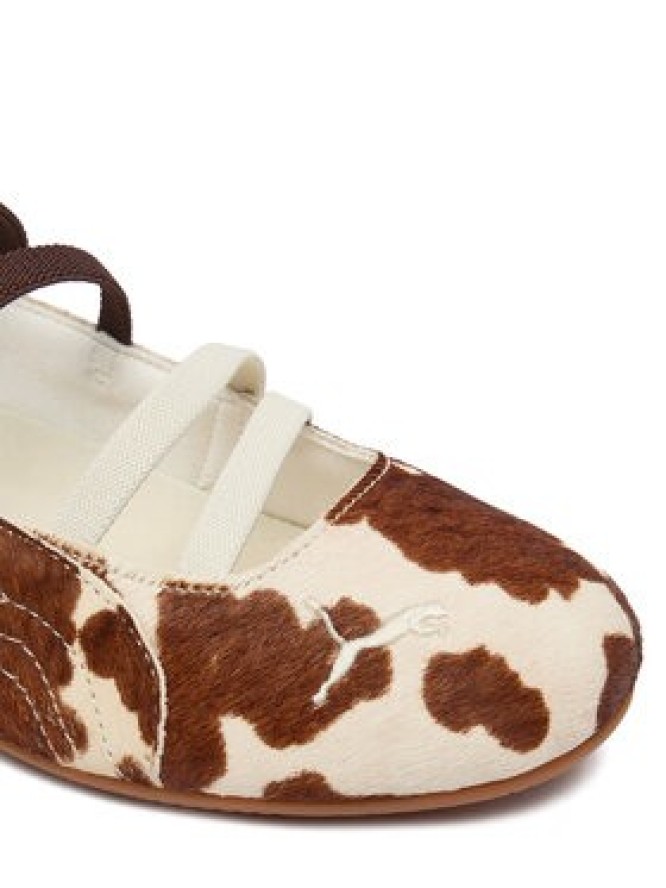 Puma Baleriny Speedcat Ballet Cow Wns 407787 01 Brązowy