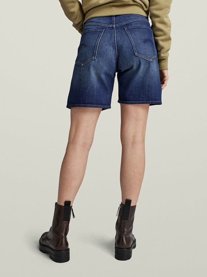 G-Star Bermudy dżinsowe w kolorze granatowym rozmiar: W25