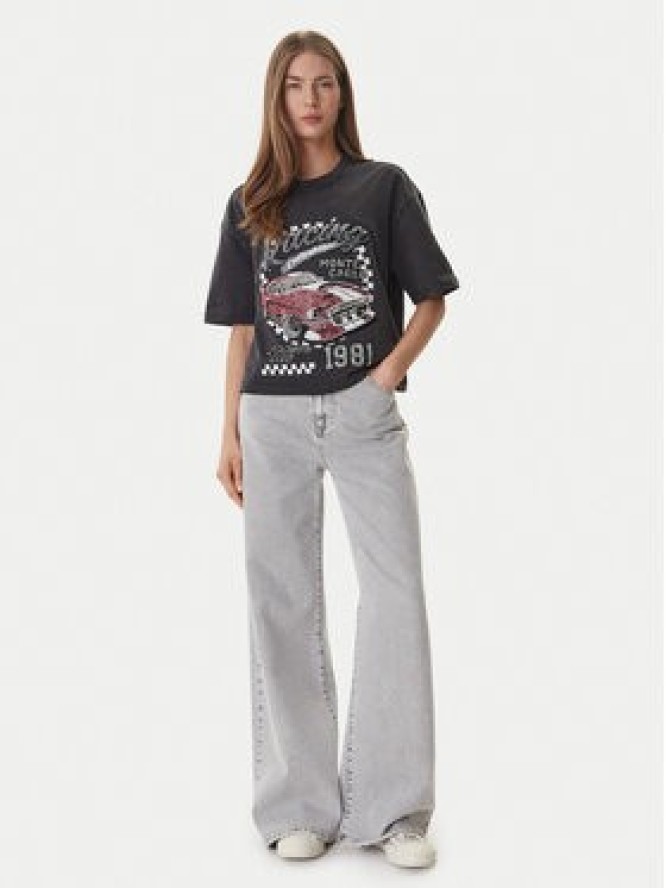 Guess T-Shirt W6GI20 K3133 Szary Relaxed Fit