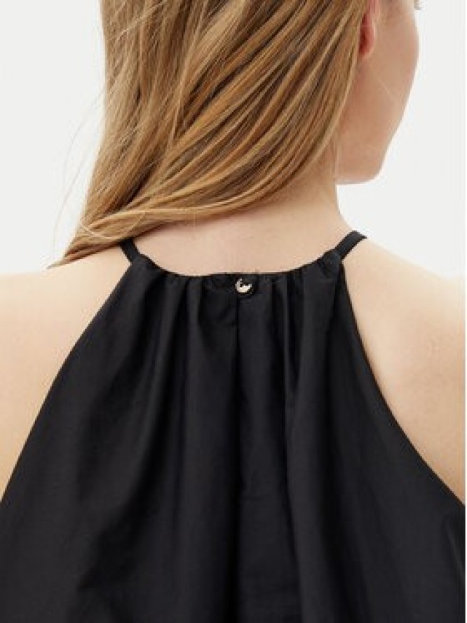 Rinascimento Sukienka koktajlowa CFC0124139003 Czarny Regular Fit