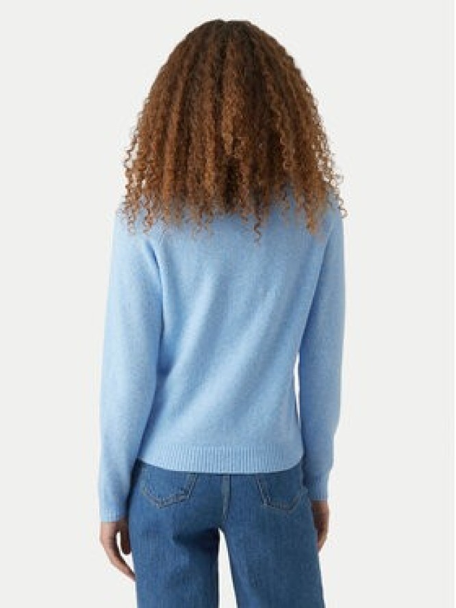 Vero Moda Sweter Doffy 10201022 Niebieski jasny Regular Fit