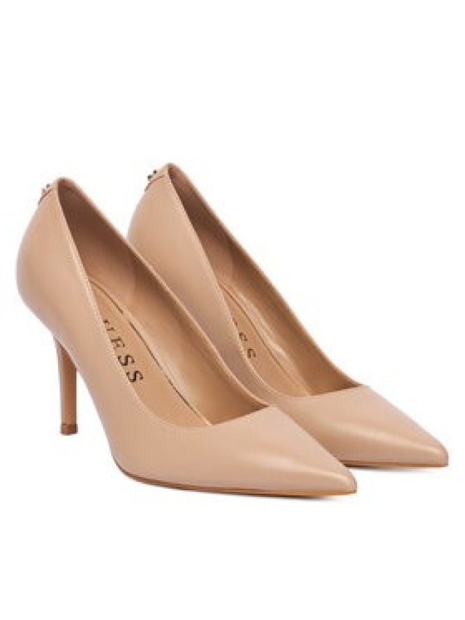 Guess Szpilki FLFPRN LEA08 Beżowy