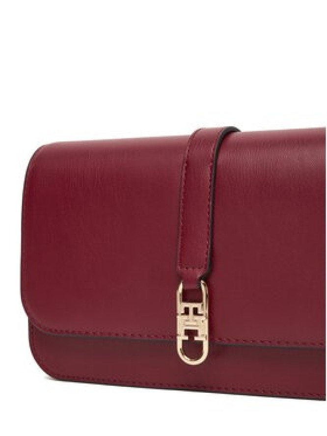 Tommy Hilfiger Torebka Th Libre Flap Crossover AW0AW17723 Bordowy