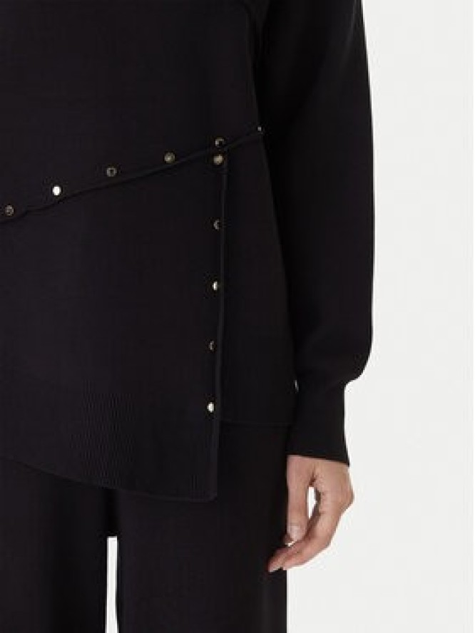 LOLA CASADEMUNT Sweter LF2511010 Czarny Regular Fit