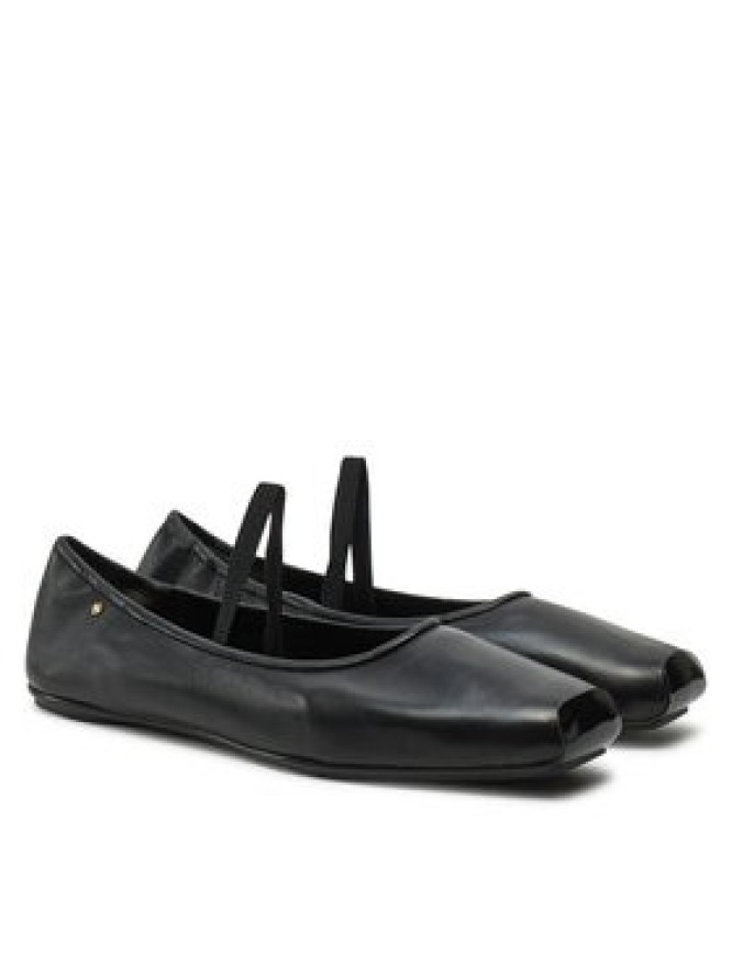 Tory Burch Baleriny Runway Ballet 157625 Czarny