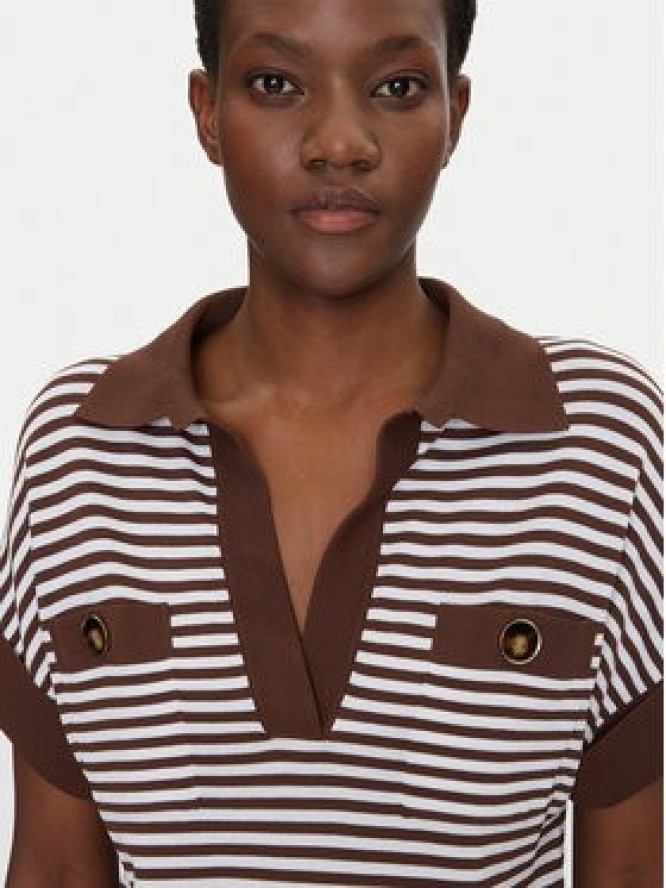 Luisa Spagnoli Sweter Caio 58672 Granatowy Regular Fit