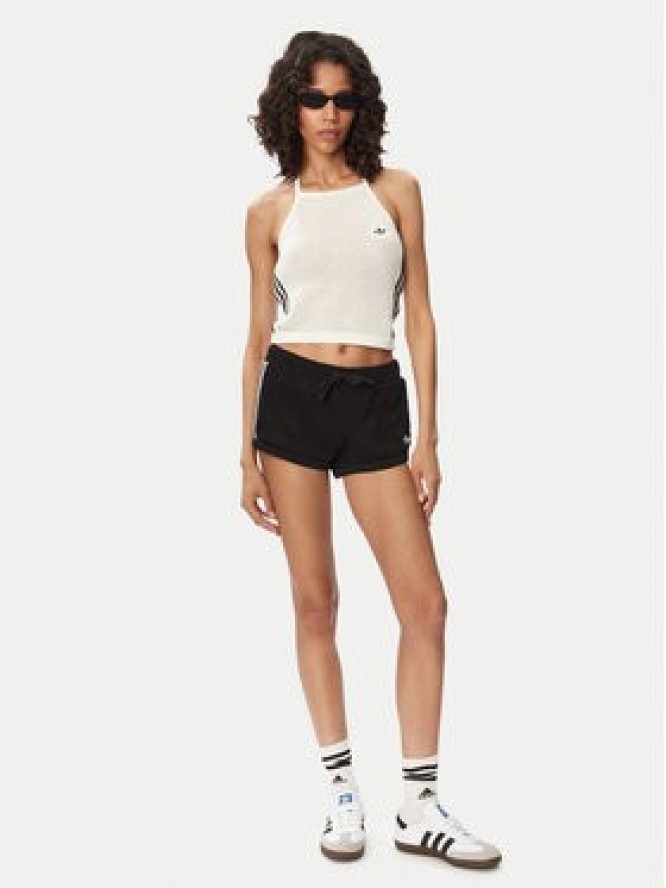 adidas Top Knitted Crochet KC6485 Biały Slim Fit