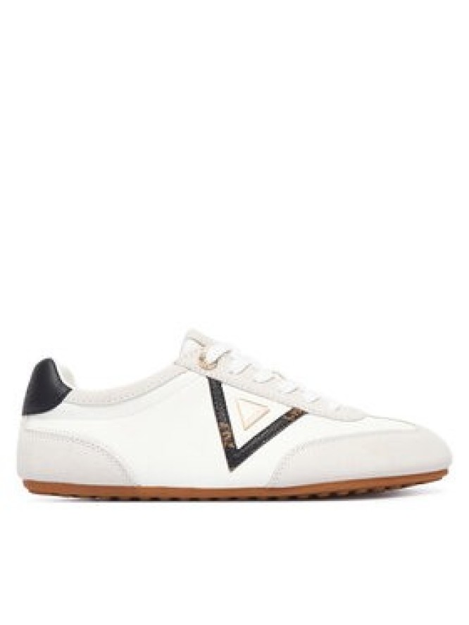 Guess Sneakersy Relli FLTREL LEA12 Kremowy