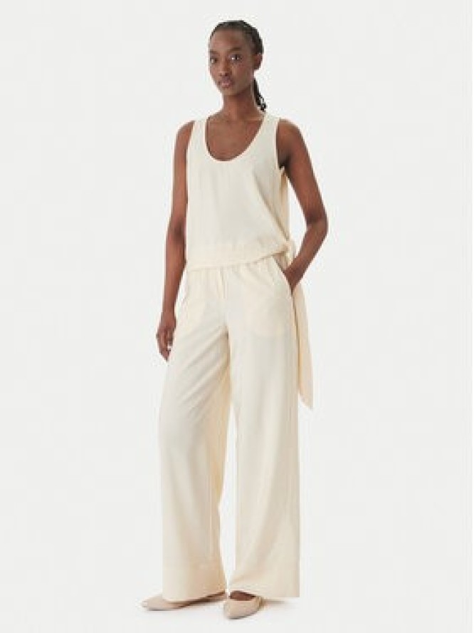 Marella Spodnie materiałowe Eremi 2613131154 Beżowy Regular Fit