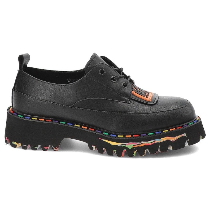 Czarne Półbuty Artiker Stylowe Obuwie Damskie