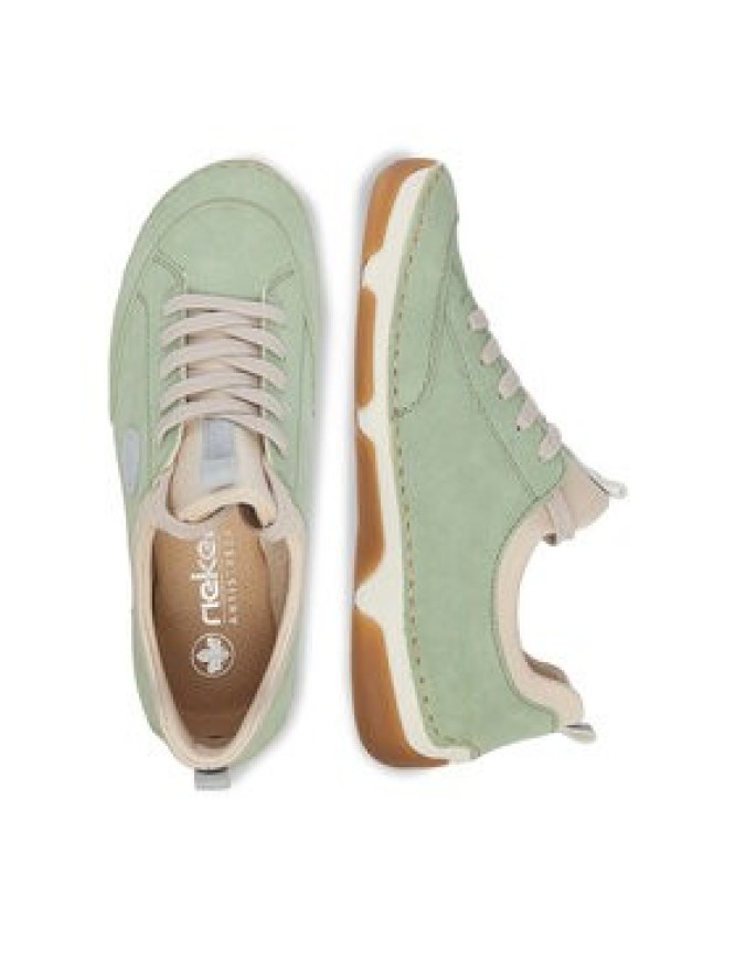 Rieker Półbuty 55950-52 Zielony