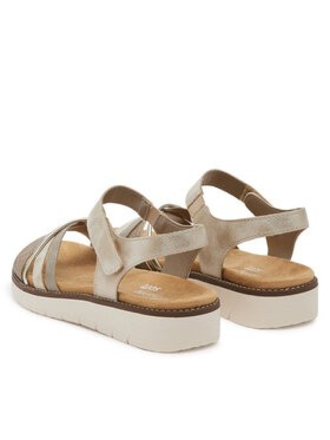 Remonte Sandały D2058-90 Srebrny