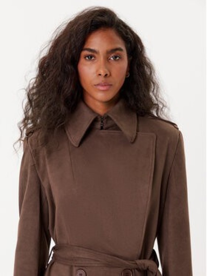 Bardot Trencz Kira Vegan Suede 57053JB4 Brązowy Regular Fit