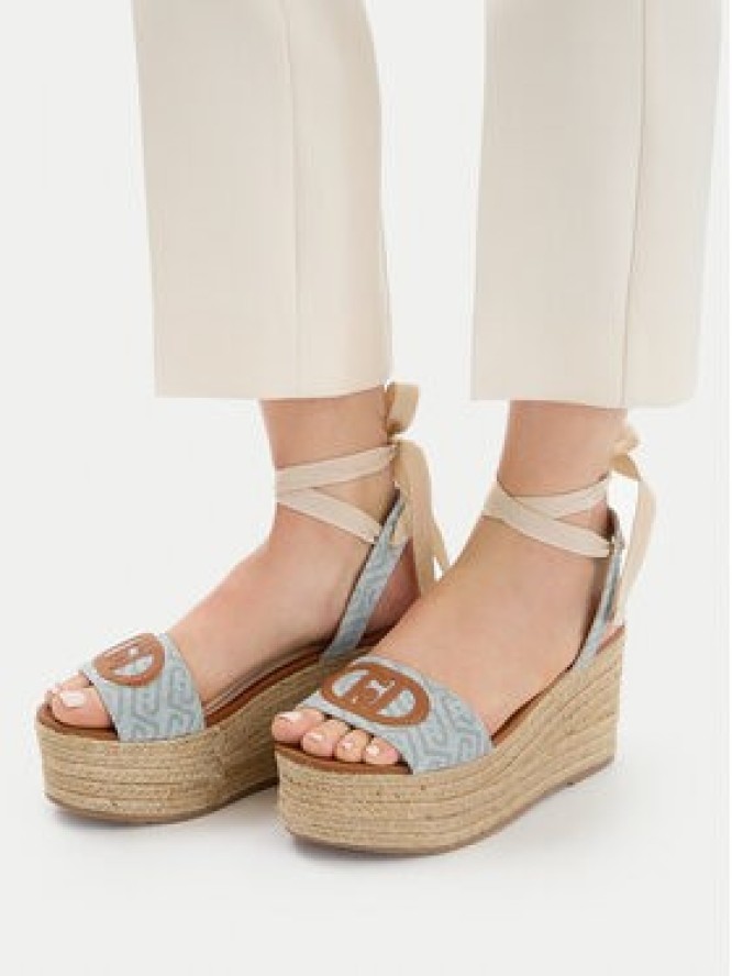Liu Jo Espadryle Bali 02 SA6085 TX523 Niebieski