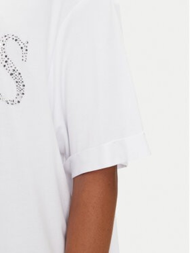 Guess T-Shirt E5GI07 K68D2 Biały Regular Fit