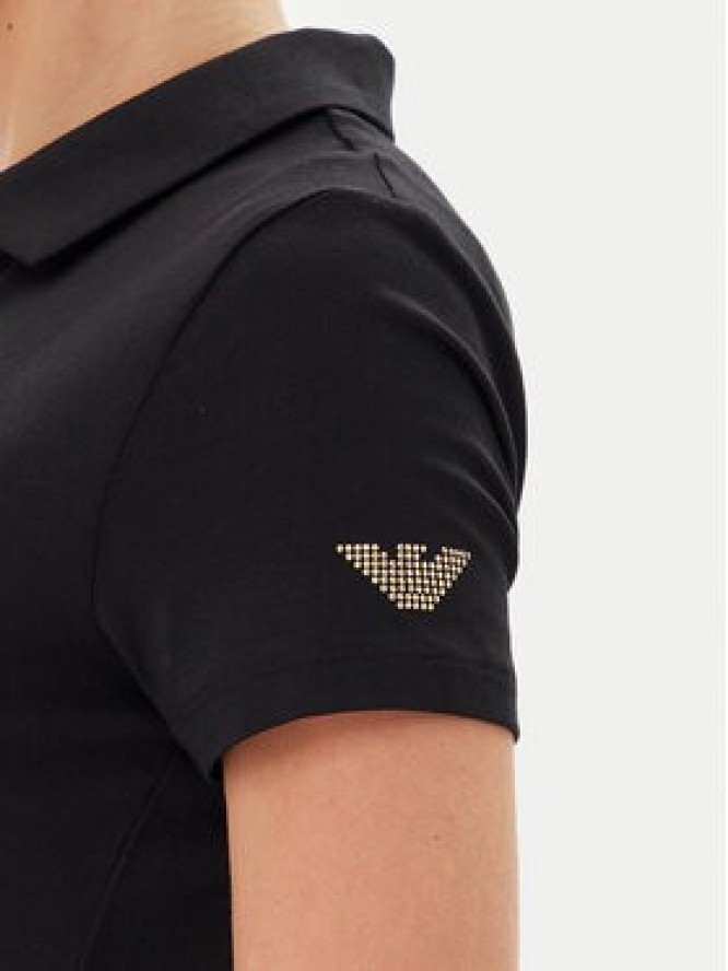 EA7 Emporio Armani Polo 7W000266 AF12500 UC001 Czarny Regular Fit