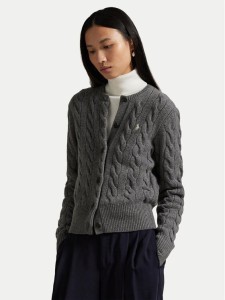 Polo Ralph Lauren Kardigan 211972104500 Szary Slim Fit