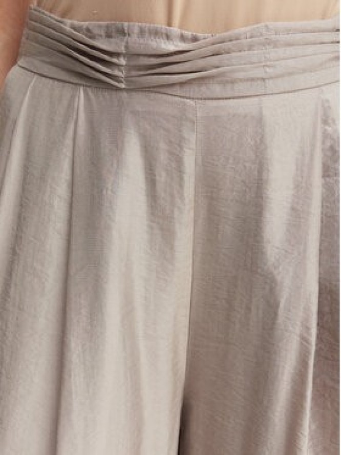 Eleh Spodnie materiałowe SS260269 Szary Wide Leg