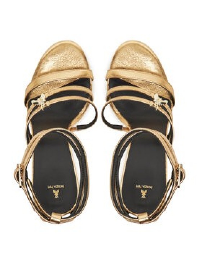 Patrizia Pepe Sandały 2X0043/L031 Złoty