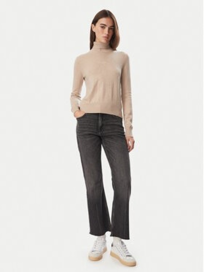 Guess Jeans Golf W6BR03 Z1246 Beżowy Regular Fit