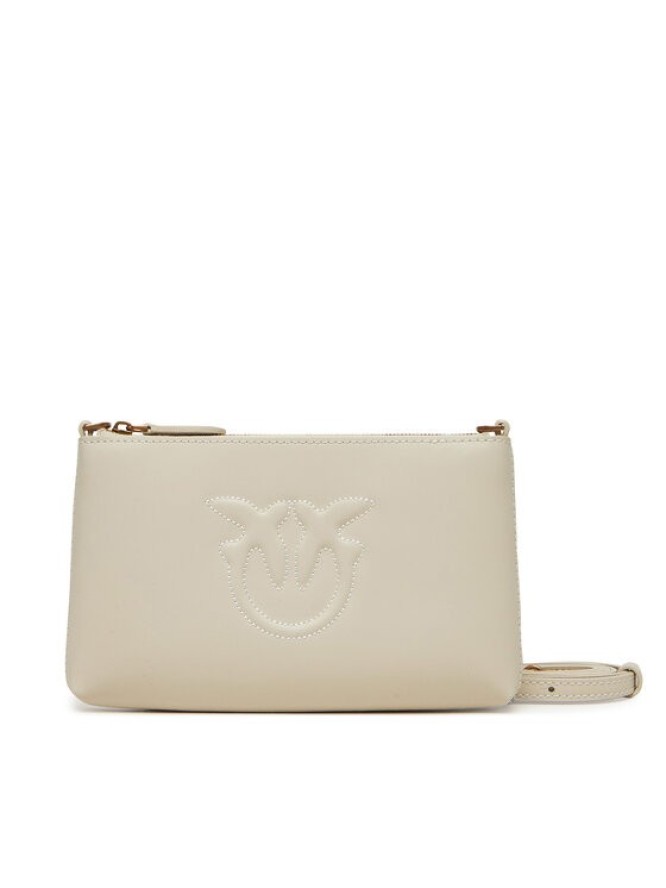 PINKO Torebka Flat Horizontal Mini PE 25 PCPL 104277 A2AN Biały