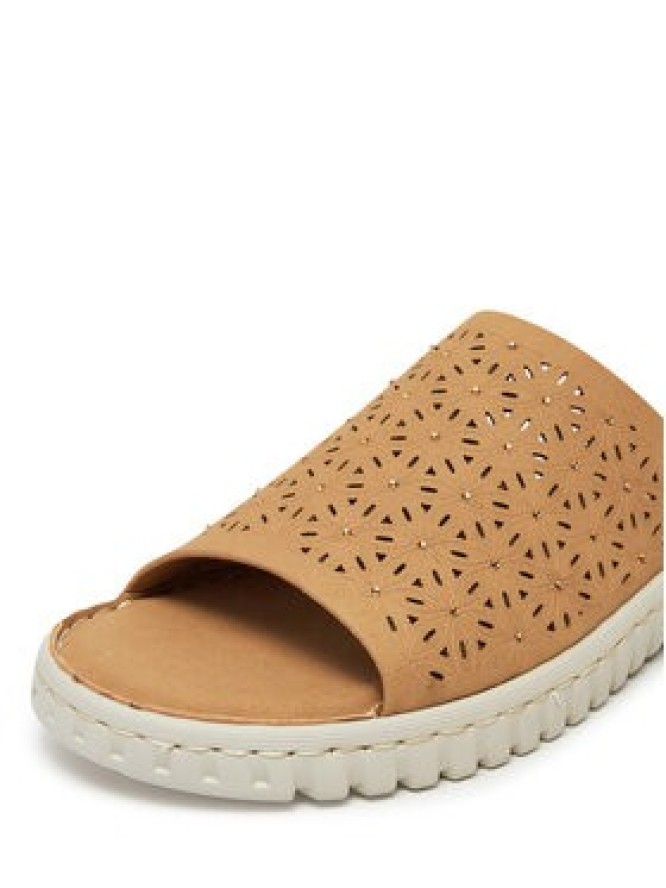 Go Soft Klapki LA3J9143-4 Beżowy